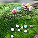 Atecy 100 Pcs Miniature Garden Ornaments Kit, DIY Fairy Garden Dollhouse Decor