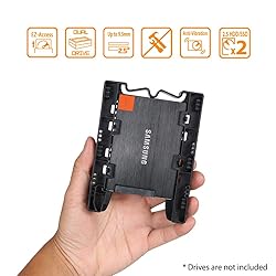 ICY DOCK Dual Tool-Less Dual 2.5 to 3.5 HDD Drive