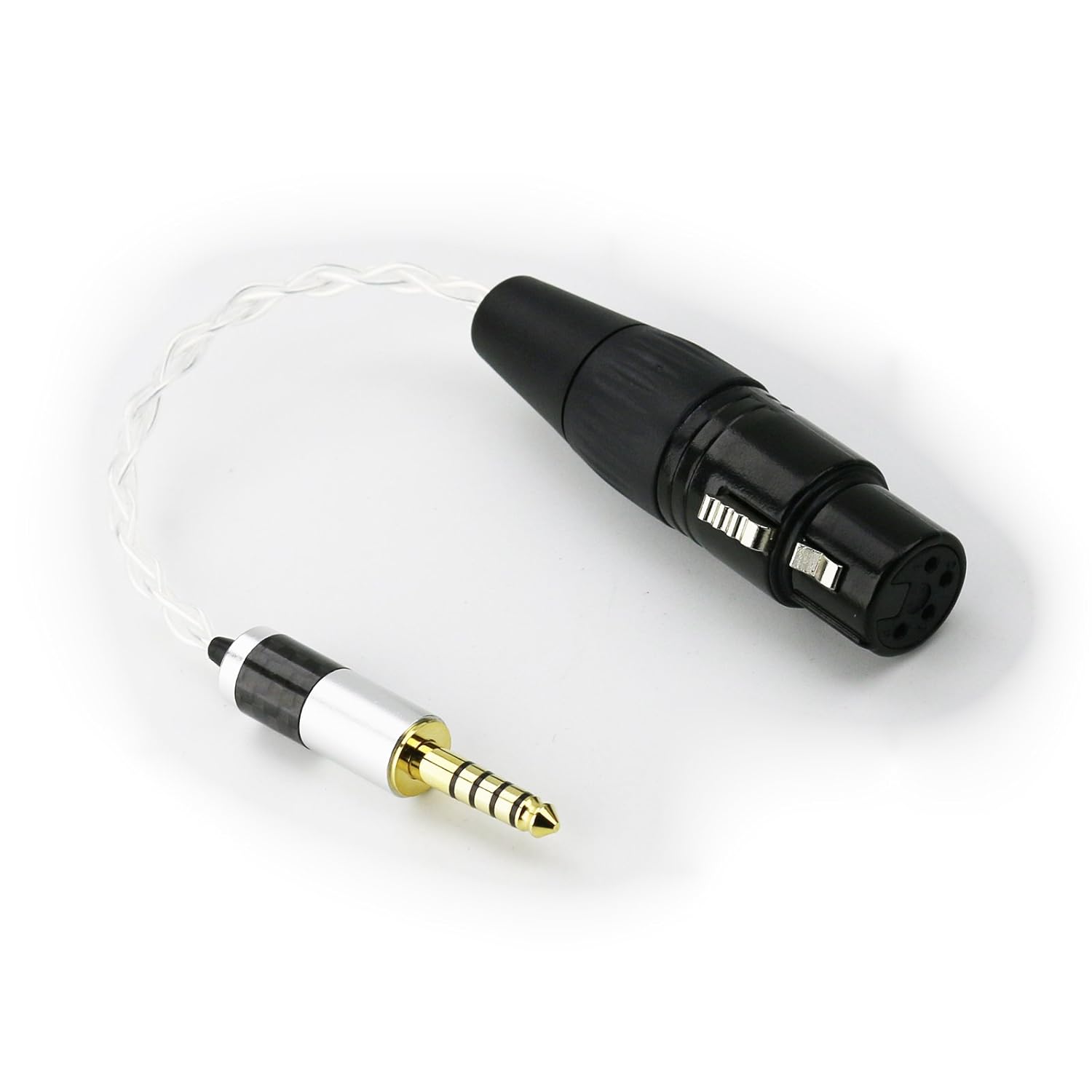 Ablet 4.4mm Male to 4pin XLR Balanced Female Silver Amazon.co.uk