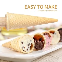 Luckforest Ice Cream Cone Molds, Egg Rolls Rolling