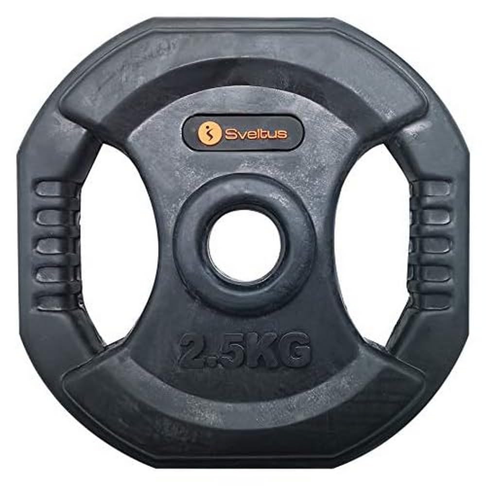 Sveltus Pump Disc, Handles, 2.5 kg, Unisex Adult, Black