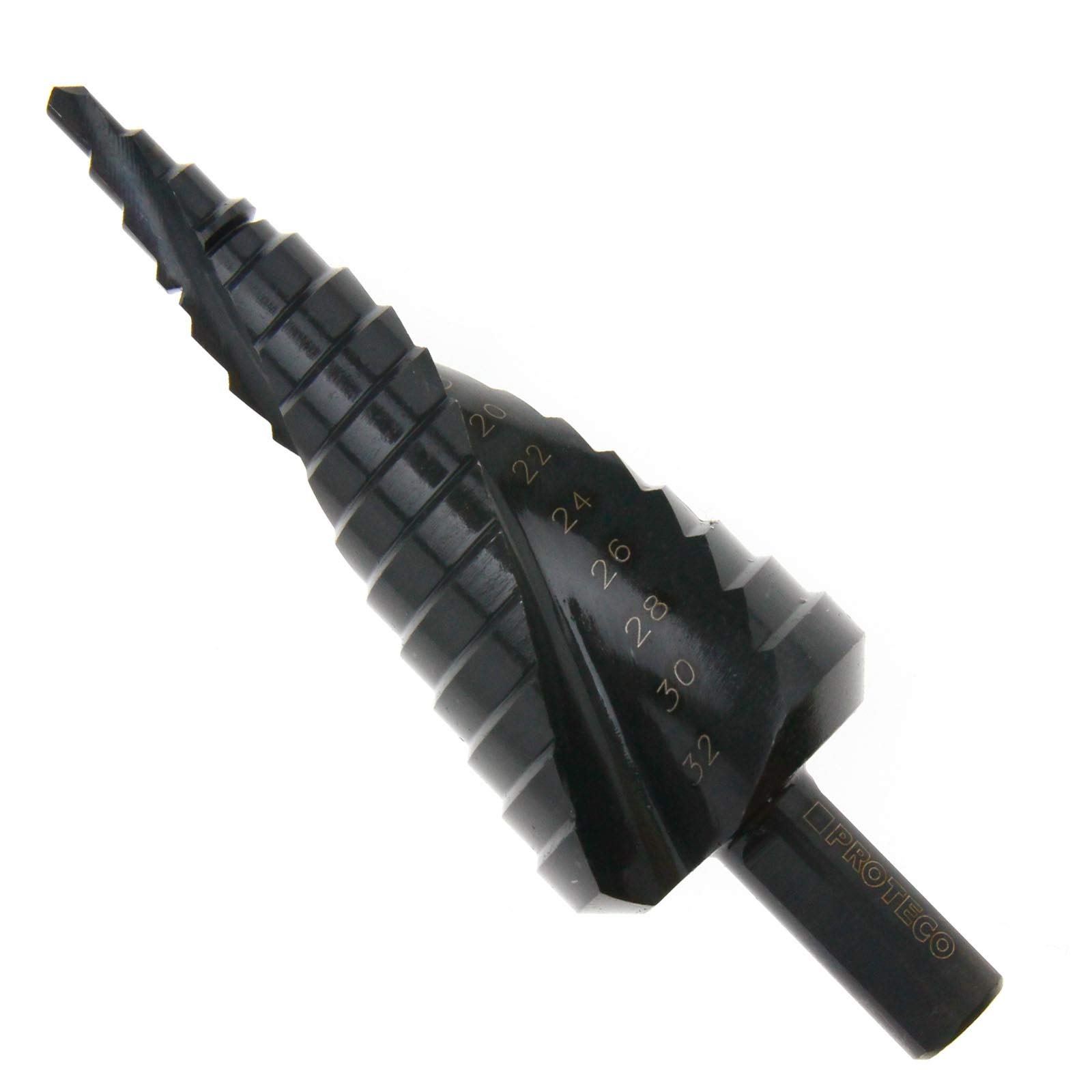Professional TiALN 4-32 mm Step Conical Cone Drill Bit Cutter Taper Mills