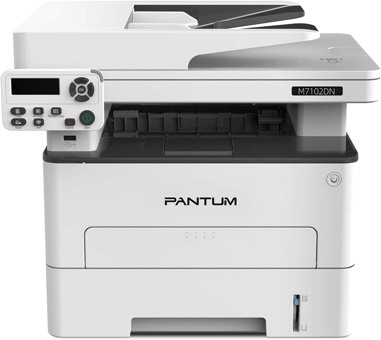Pantum M7102DN Monochrome Laser Printer Multifuntion Printer with Copier Scanner Automatic Duplex Printing Connect with Network and USB 2.0: Electronics