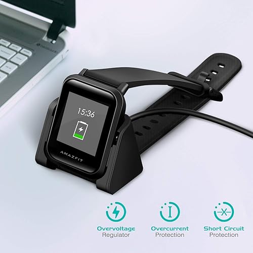 MoKo Charger Compatible with Amazfit Bip/Bip Lite Smartwatch