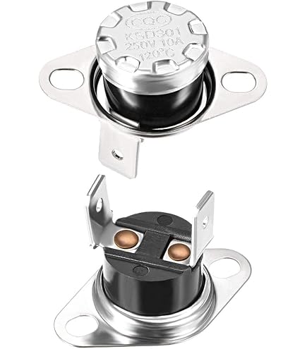2PCS KSD301 230°F/110°C Degree Celsius NC Temperature Switch Thermostat 250V 10A