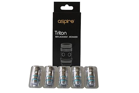 Aspire Triton Verdampferköpfe 1,8 Ohm Kanthal - 5er Pack