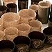 Paper Baking Pan ,Cupcakes, Muffins Pan , Easy Release Muffin Molds cupcakes Non Toxic Panettone Cups . W 3.5 in X H 1.5/8 in (10) PA9040USA