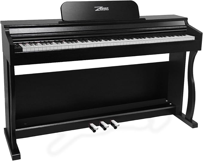 ZHRUNS Digital Piano,88 Heavy Hammer Piano Keys with Touch Response