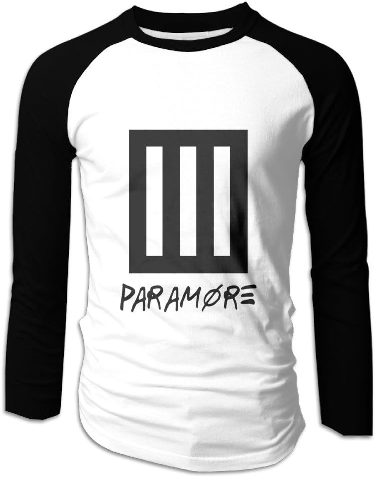 VBNM Men's Raglan Paramore Bar Logo T Shirt Black