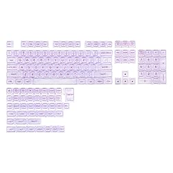 KiiBoom Transparent PC Keycaps Set, 146 Keys