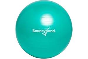 BOUNCY BANDS Bouncyband Balance Ball – Create Flexible Seating to Improve Focus at School, Office, or Home with This No-Roll Weighted Ball
