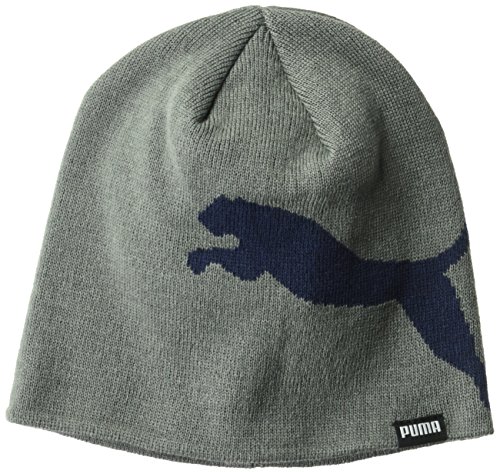 PUMA Men's Evercat Jumpcat 2.0 Beanie, Grey/Blue, One Size PUMA Men's Evercat Jumpcat 2.0 Beanie, Grey/Blue, One Size