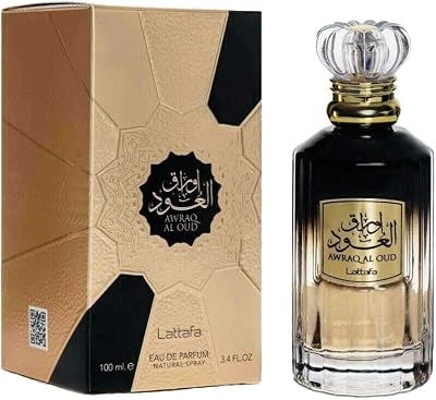 MY PERFUMES Awraq Al Oud 100ml Eau de Parfum Unisex Rose Vanilla Spray