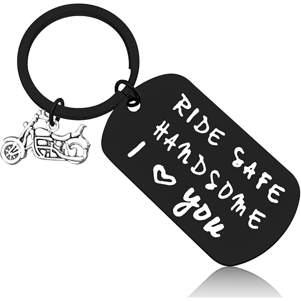 Portachiavi In Acciaio Inox Per Genero Con Scritta 'I Didn't Give You The Gift Of Life...', Diametro 3 Cm, Con Sacchetto In Velluto