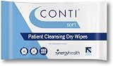 Synergy Health Conti Soft Large Dry Patient Cleansing Wipes 5 Packs of 100 view 2