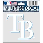 MLB Tampa Bay Rays 84425010 Multi-Use Decal, 3" x 4"