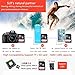 IMEEK SD TF Card Reader with Lightning Micro USB Connector, External Storage Memory Expansion for iPhone/iPad/Android phones/Mac/PC - Blue