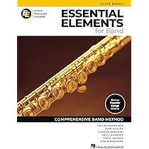 フルートと教本セット Amazon.com: Essential Elements for Band Flute Book 1 (2025