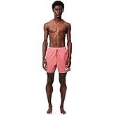 Lacoste Mens Mid Length Washed Effect Swim Trunks