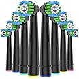 8pcs Professional Toothbrush Replacement Heads, Compatible with Braun Oral-B Electric Toothbrush, Pro1000 /1500/100/500/Vitality/Genius X/7000/7500/8000/9600 Etc.