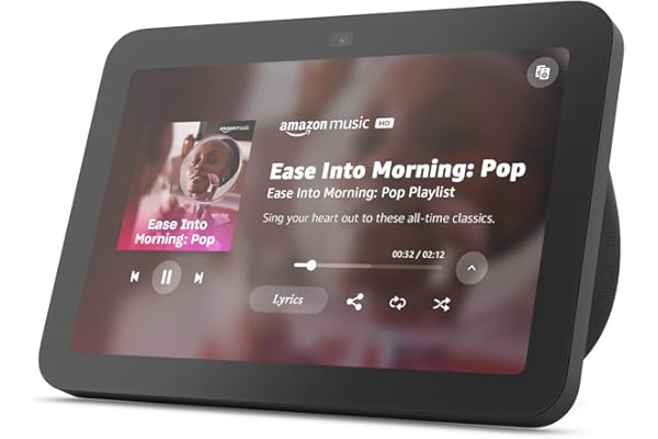 Amazon Echo Show 8, with Spatial Audio, Smart Home Hub, Charcoal, with Alexa+ Early Access