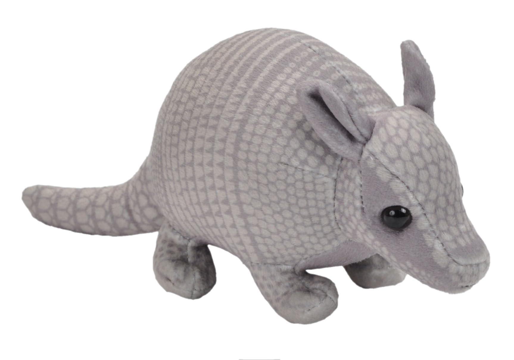 Wild Republic Pocketkins Eco Armadillo, Stuffed Animal, 5 Inches, Plush Toy, Made from Recycled Materials, Eco Friendly