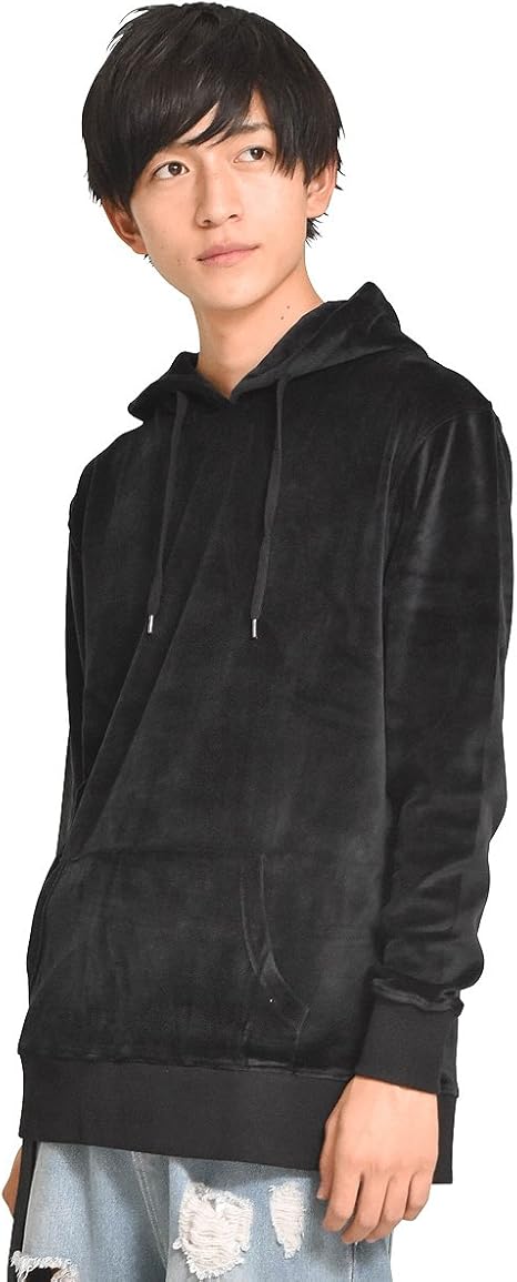 Amazon ルービック Rubik パーカー メンズ トレーナー ベロア スウェット ビッグシルエット 長袖 クルーネック プルオーバー トレーナー パーカー 通販