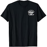 Coors Miller High Life Champagne of Beers T-Shirt Tee for Men and Women Front and Back