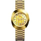 Rado DiaStar Original Swiss Automatic Watch with Stainless Steel Strap, Gold, 21 (Model: R12416633)