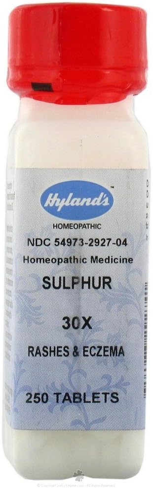 Hylands Homeopathic Sulphur 30X - 250 Tablets