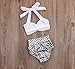 Baby Girls Bikini Set Swimwear Swimsuit Bathing 2Pcs Top+Shorts Pants Swimmable Costumes Beachwear (4T-5T)