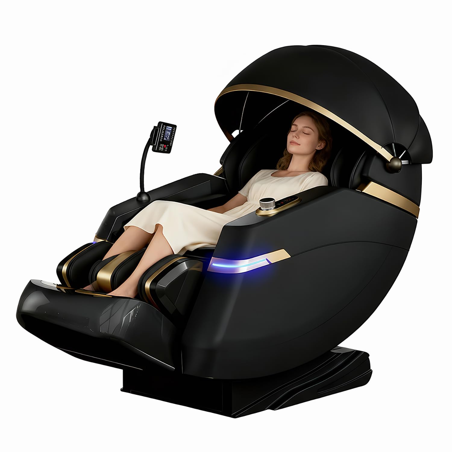 Photo 1 of ****FACTORY SEALED****UTHWELL Smart 3D Full Body Massage Chair with SL Track, Zero Gravity Massage Sofa/Recliner - Body Scanning, Targeted Massage, Foot Rollers, Calf Stretching, Airbags, Suitable for Home and Office Use