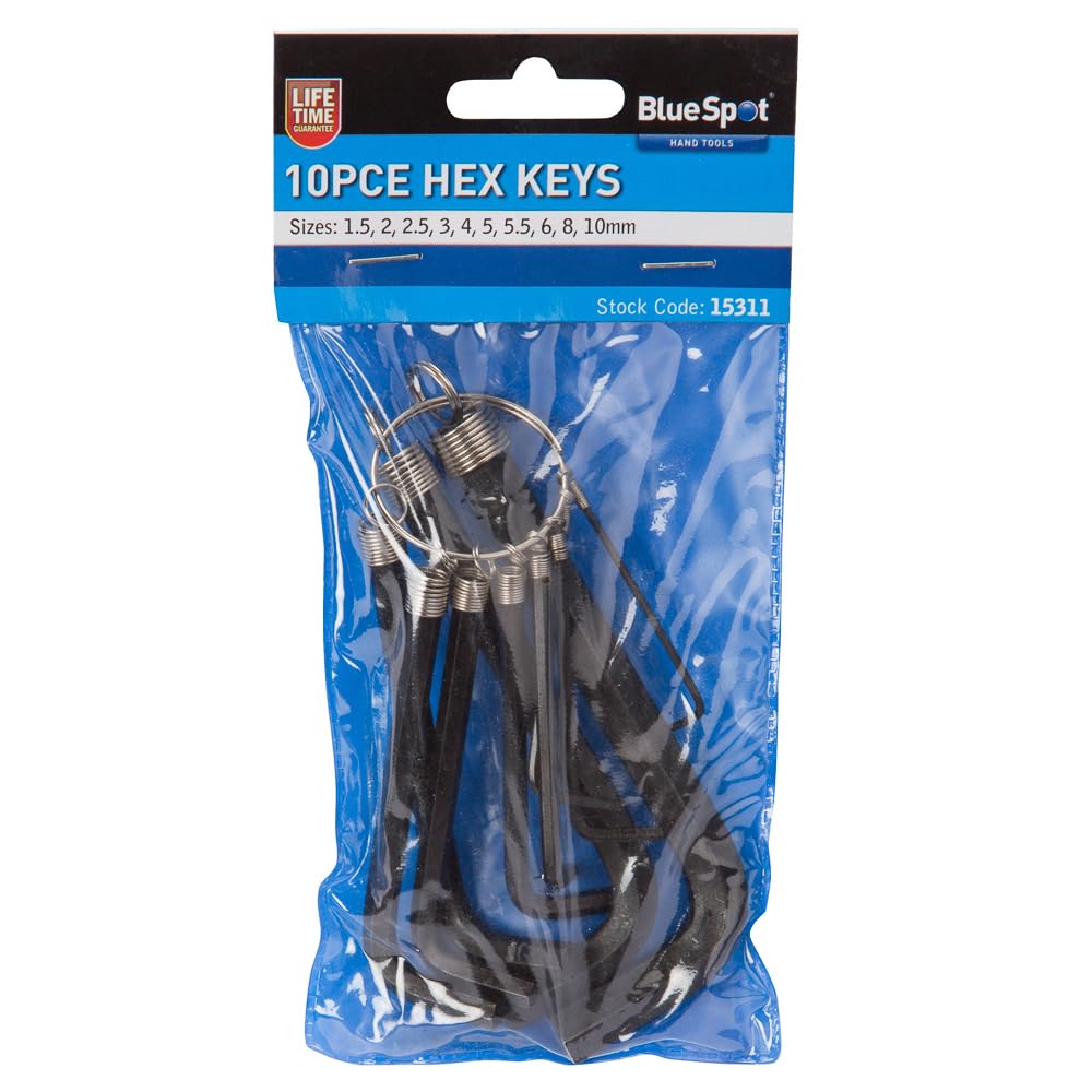 Hex Key Set 10Pce