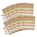 Bridesmaid Gifts Hair Tie Cards | Pink & Gold | Bachelorette Party Favors | Wedding Party and Bridal Shower Favors (10 pack)