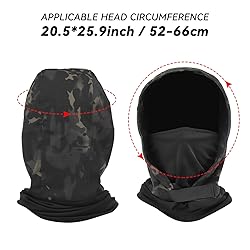 Yzpacc Tactical Balaclava Full Face Mask for