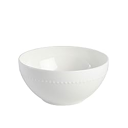 Gibson Elite Embossed Bone China Double Bowl