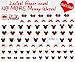 Clear Vinyl Cut, Peel and Stick Nail Art Decals/Stickers by DimOxy Designs Themed for Minnie Bow (Ver.1) Lovers.