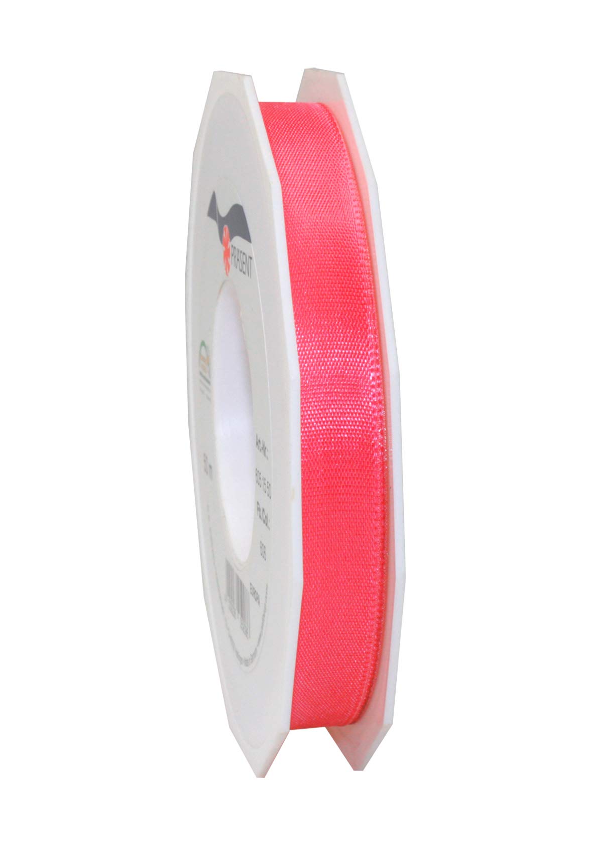 Präsent Europa Taffeta Ribbon, Magenta, 15 mm-50 m