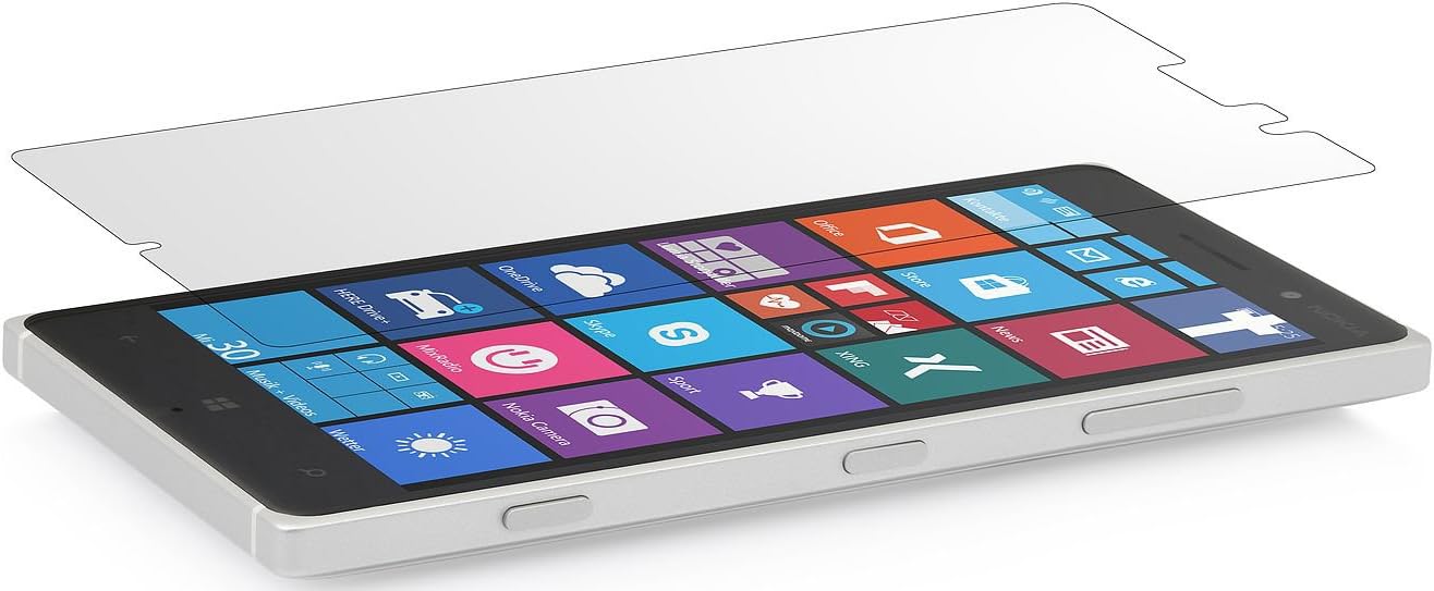 StilGut 2 x Tempered Glass Screen Protector for Nokia Lumia 830