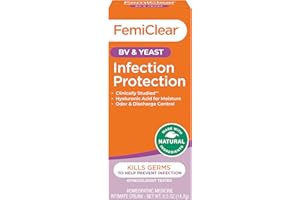 FemiClear Infection Protection Against BV & Yeast - Natural Feminine Care Cream