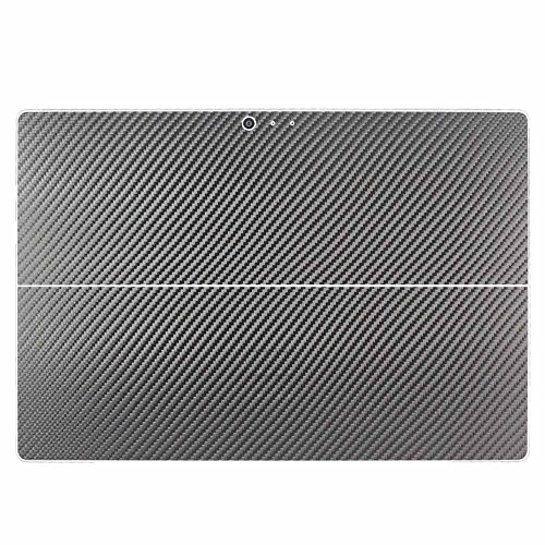 ArmorSuit - Surface Pro 2017 Screen Protector + Black Carbon Fiber Skin Back Protector MilitaryShield w/ Lifetime Replacements - Front Anti-Bubble Ultra HD Shield