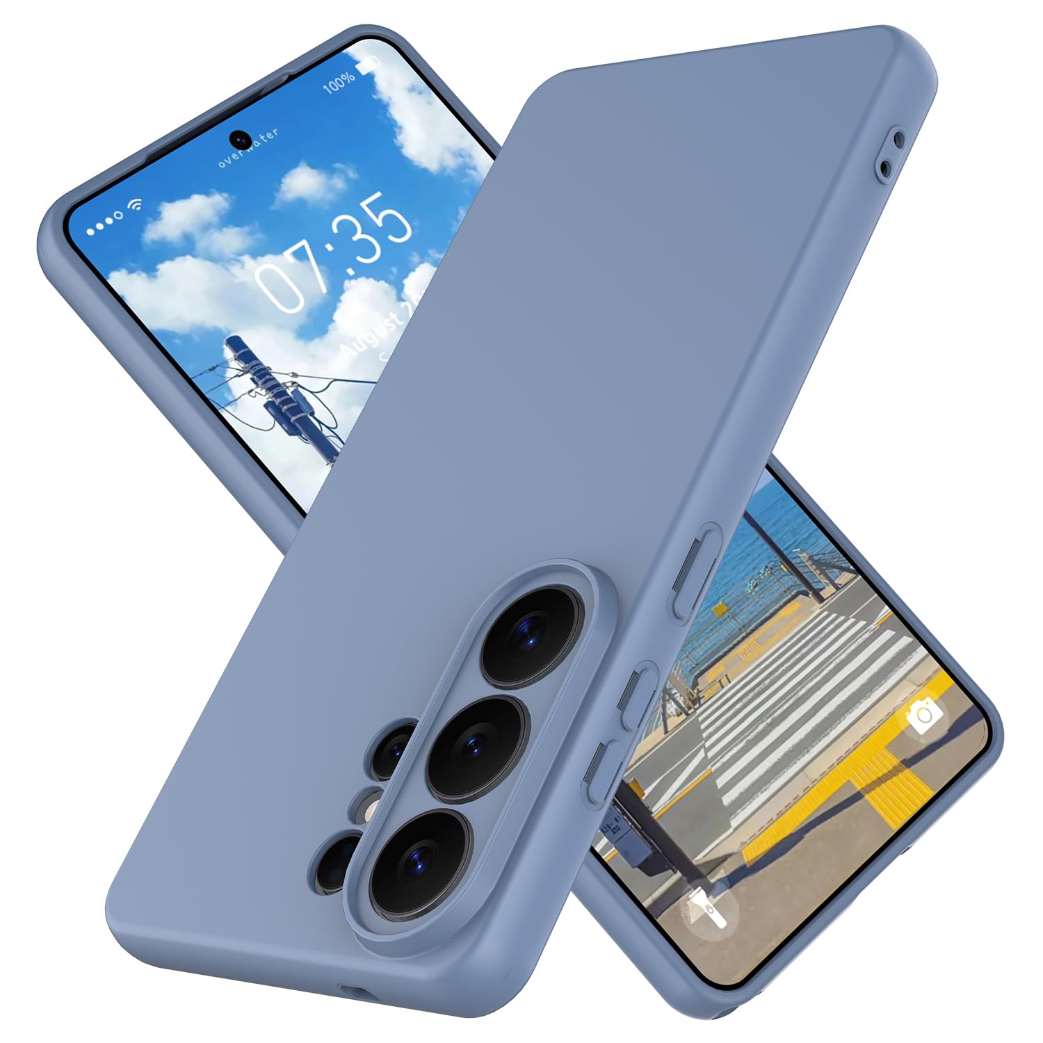 Taneny Silicone Case for Samsung Galaxy S26 Ultra, Durable and Stylish Drop Tested Soft Silicone Gel Rubber Slim Fit Shockproof Protection Phone Cover for Samsung Galaxy S26 Ultra (Gray)