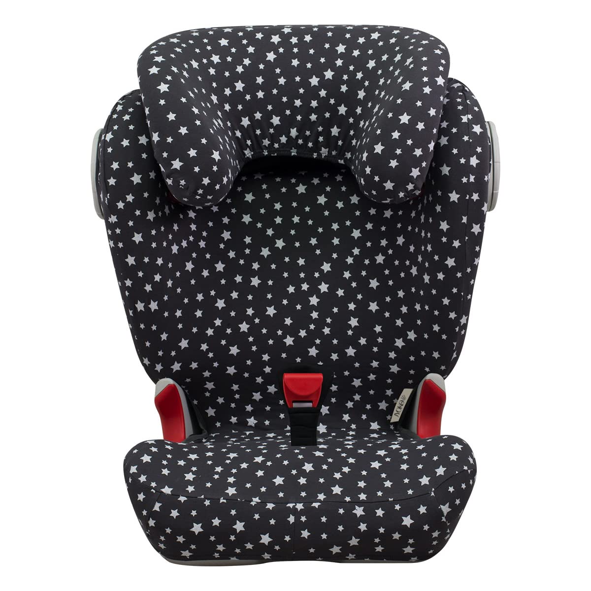 JYOKO KIDS Cover Liner Compatible with Romer Kidfix II XP SICT (WINTER SKY, With Buttonhol)
