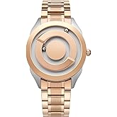 EUTOUR Men's Watch Wristwatch, Magnetic Watches Fancy Minimalist Unisex Watches Watch Stainless Steel Bracele