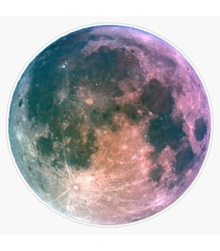 Amazon.com - Moon + Sparkle Emoji Combo Bumper Sticker Vinyl Decal 5