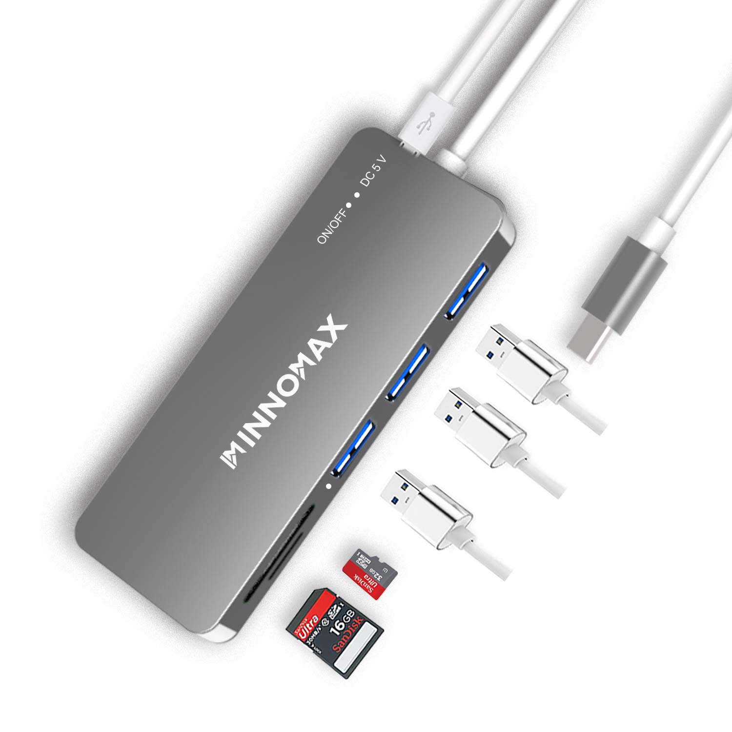 MacBook Pro Adapter,MacBook Pro Hub, INNOMAX 4 in 1 MacBook USB C Hub with USB 3.0 Port, USB C Power Delivery Port for MacBook 12\