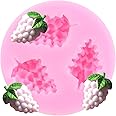 Grapes Fruit Silicone Molds Grape Fondant Mold For Cake Decorating Cupcake Topper Chocolate Candy Gum Paste Polymer Clay