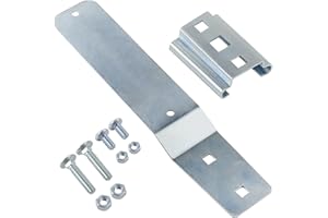 BOSFLAG Slow Moving Vehicle Triangle Sign Mounting Kit, Slow Moving Vehicle SMV Sign Mounting Kit, Includes 1 Tractor Bracket, 1 Sign Bracket, 4 Nuts and 4 Bolts