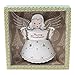 Hallmark Home Decorative Holiday Shadow Box, Mint and Gold Vintage Inspired 1950s Angel