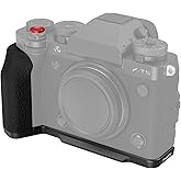 SmallRig X-T5 L-Shape Grip for FUJIFILM X-T5 Camera, Built-in Quick Release Plate for Arca, 1/4"-20 Holes, Ergonomic Silicone Handgrip, Shutter Button (Black) - 4260